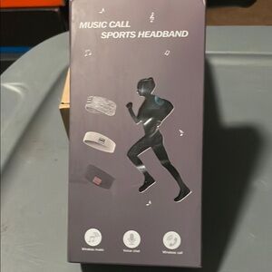 Music Call Sports Headband - Black